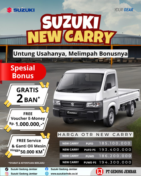Promo Suzuki New Carry Pickup